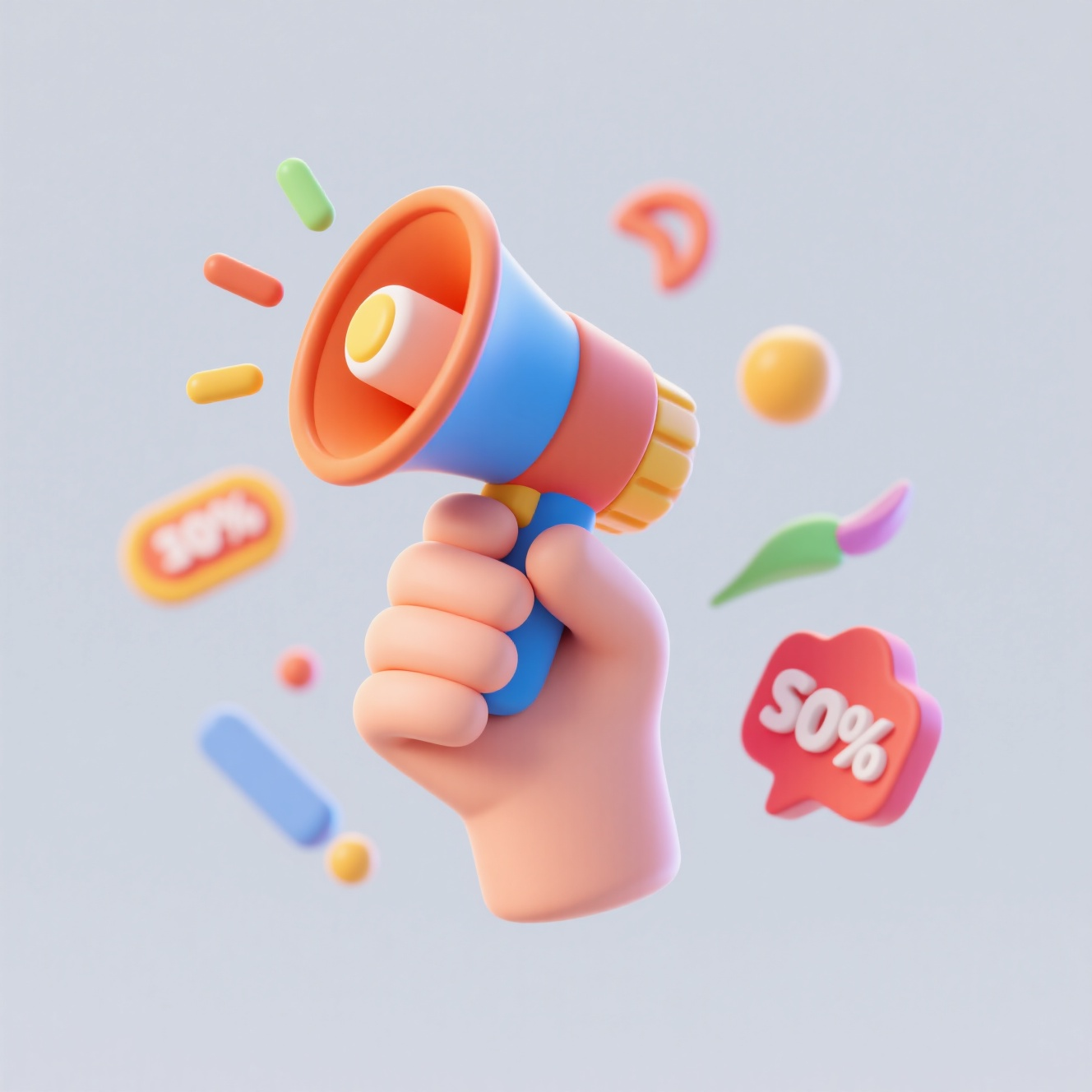 一键生成商品展台/活动海报/促销素材