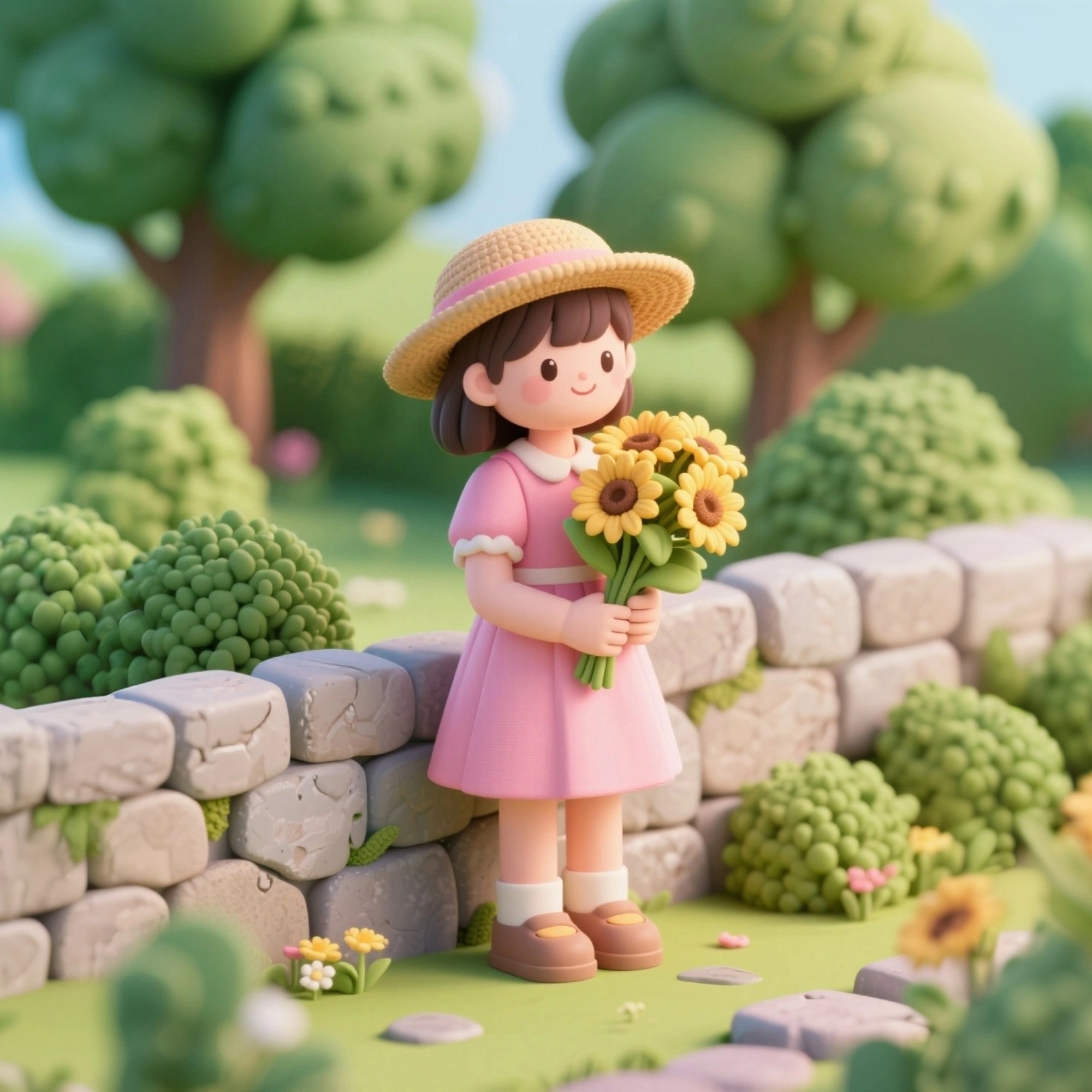 3D盲盒/毛毡/皮克斯风人像