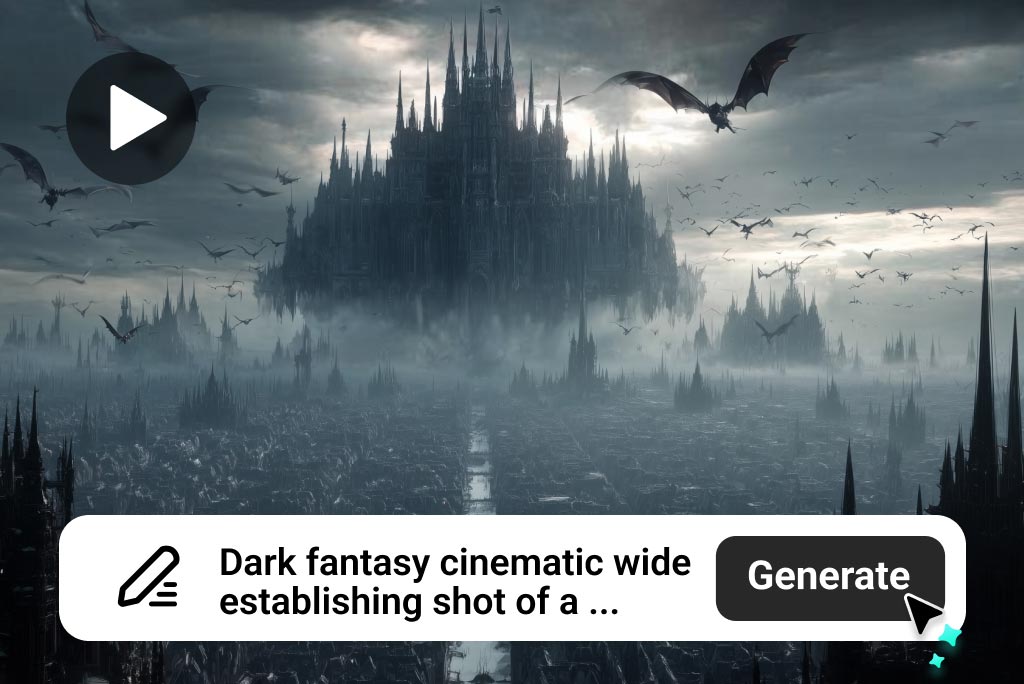 Generate Dark Fantasy Videos from Text Prompts Generate Dark Fantasy Videos from Text Prompts