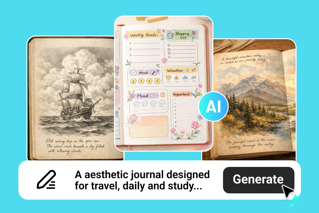 Instant AI-Powered Journal Prompts