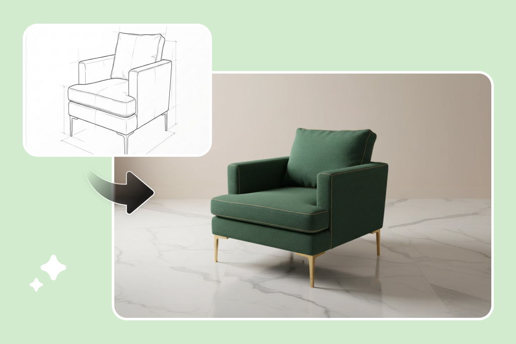 Image-to-Image Furniture Rendering