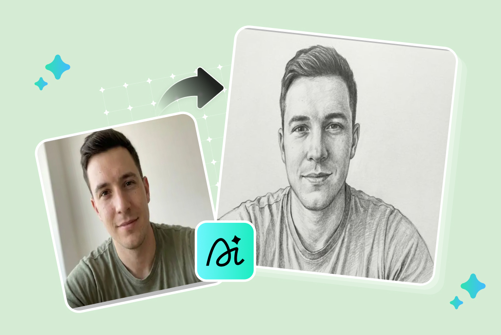 Image to Character Drawing Generator