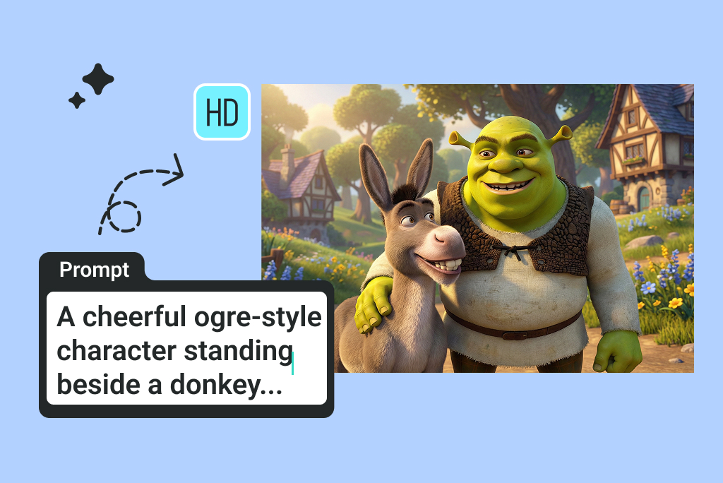 Text to Shrek-Style Character Creation Text to Shrek-Style Character Creation