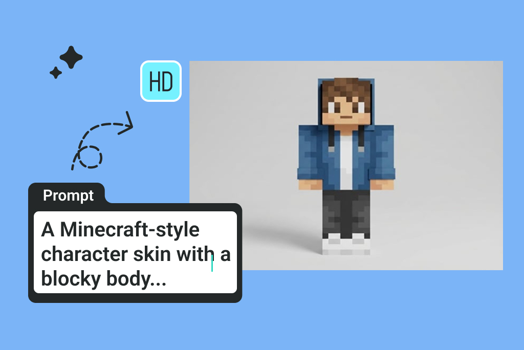 Text to Minecraft Skin Creation