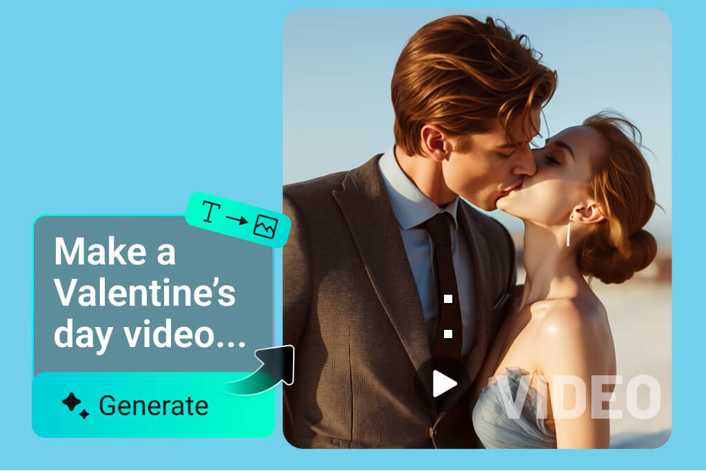 Generate Valentine's Day Videos from Text with AI Generate Valentine's Day Videos from Text with AI