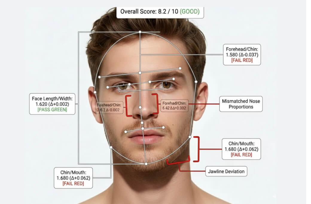 Instant & Accurate Facial Harmony Check Instant & Accurate Facial Harmony Check