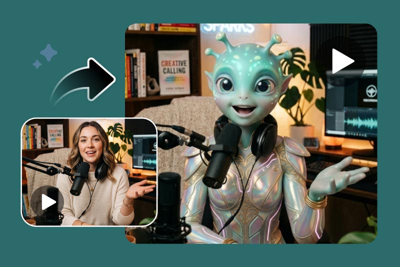 Swap Characters or People in Video Scenes Seamlessly