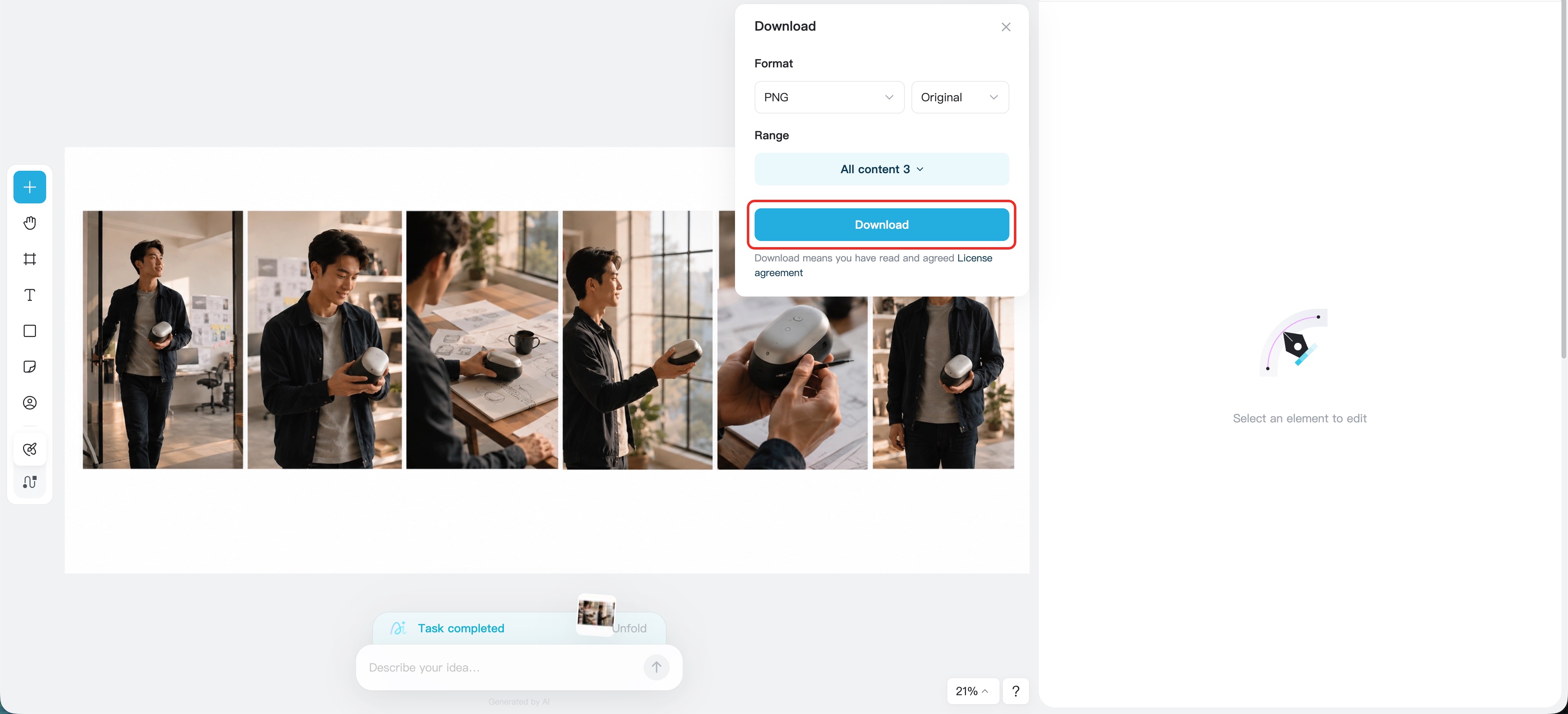 Download Storyboard Frames Finished storyboard frames are ready to download