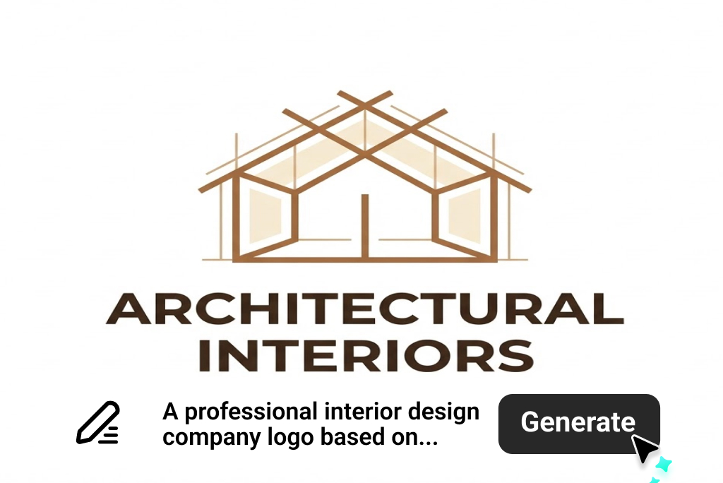 AI Interior Design Logo Generator for Your Interior Design Company Logo