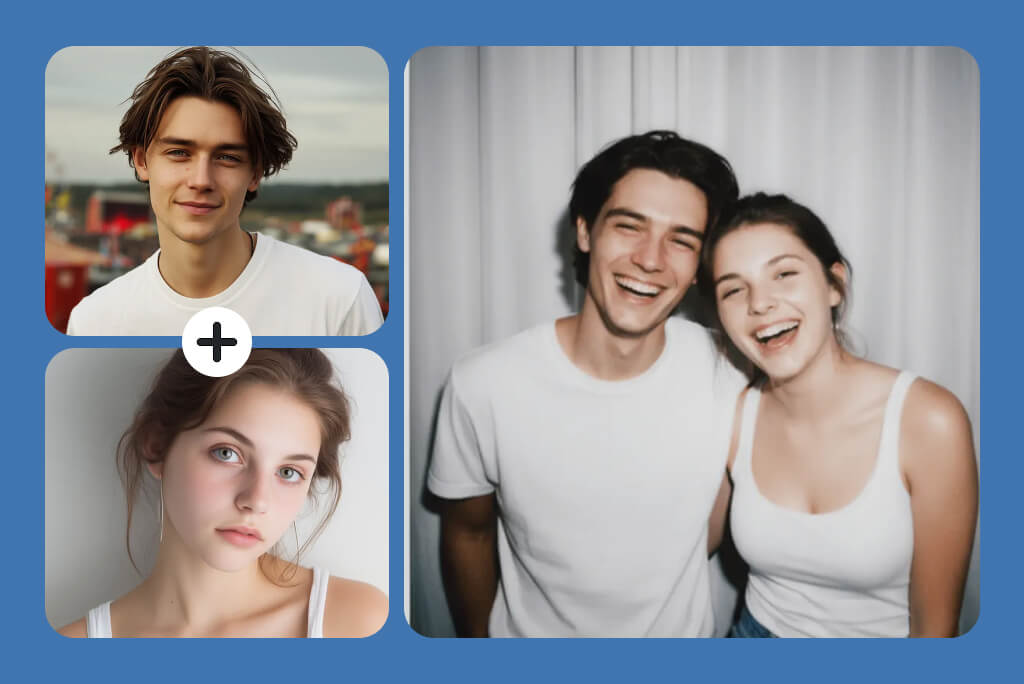 Polaroid Couple Photo Polaroid Couple Photo