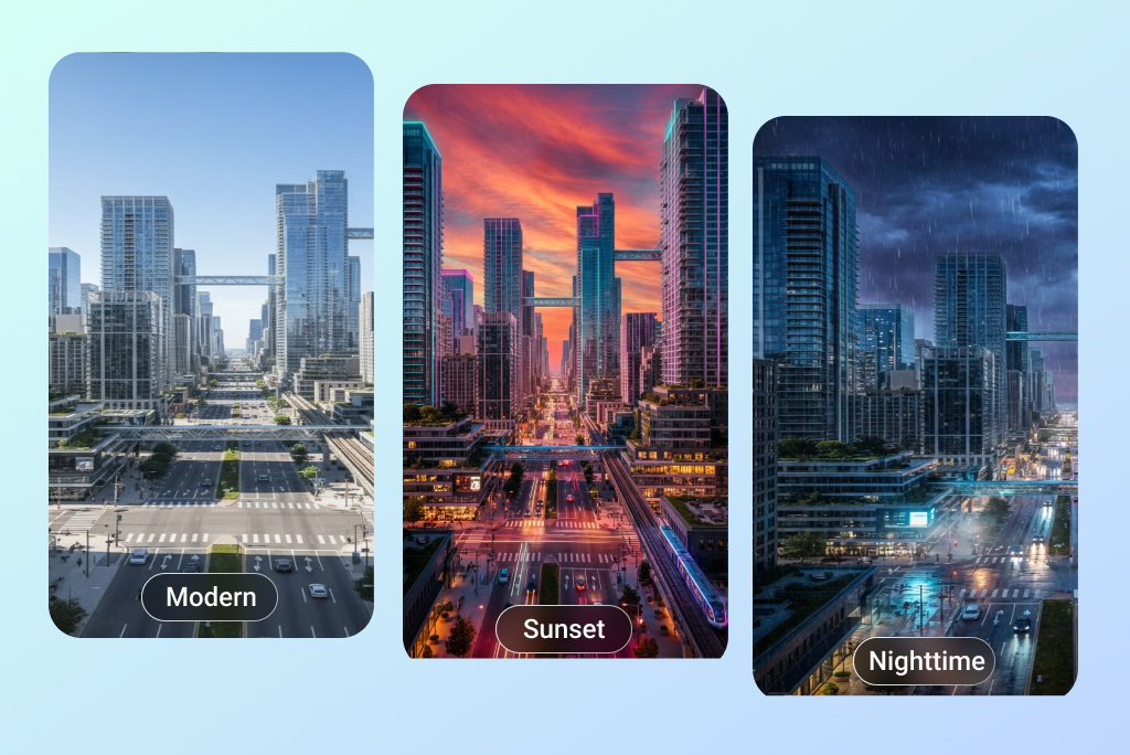 Generate Diverse AI Cityscapes for Games and Stories