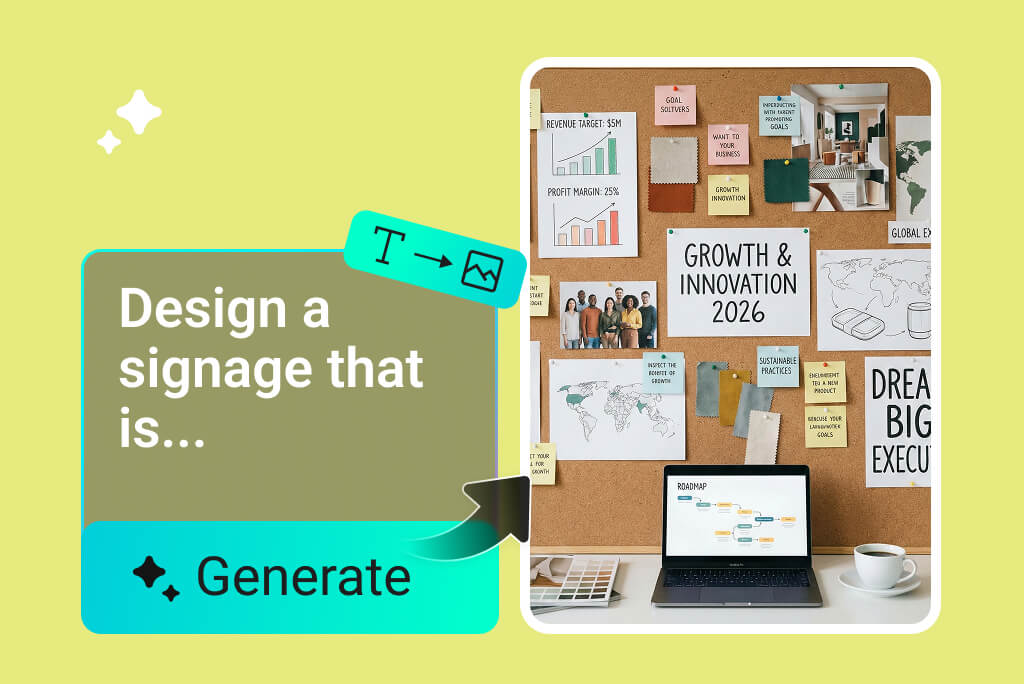 Instant Visualization with AI Vision Board Generator