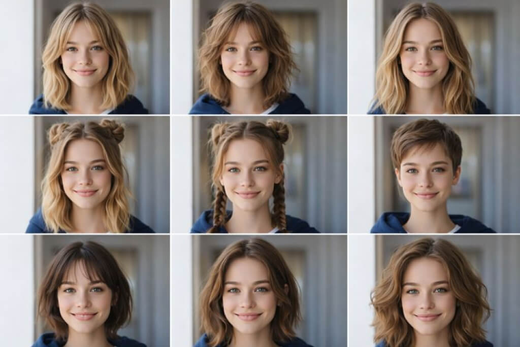 Prompts for Top 9 Trending Women's Hairstyles Prompts for Top 9 Trending Women's Hairstyles