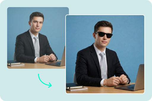 Add Glasses or Sunglasses to Any Photo