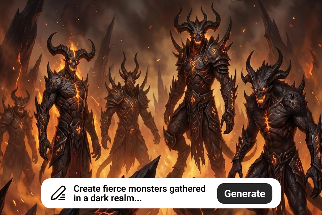 AI Monster Generator for Creating Unique Monsters