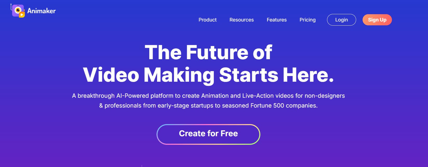 Animaker Beginner Animation Tool Simple AI animation software for new creators