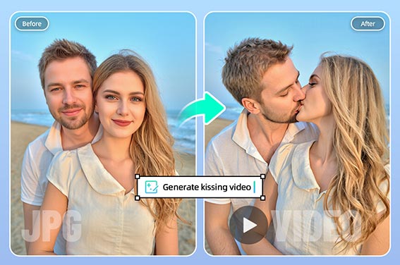 Turn Your Photos into Valentine's Day Videos with AI Turn Your Photos into Valentine's Day Videos with AI