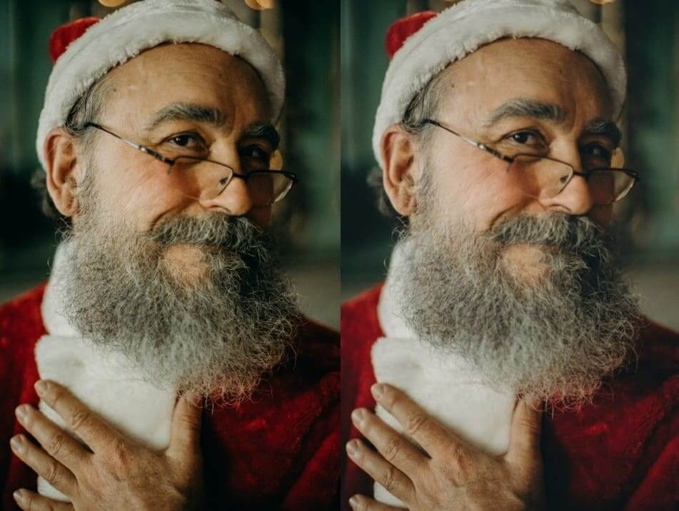 hair beard blend prompt 