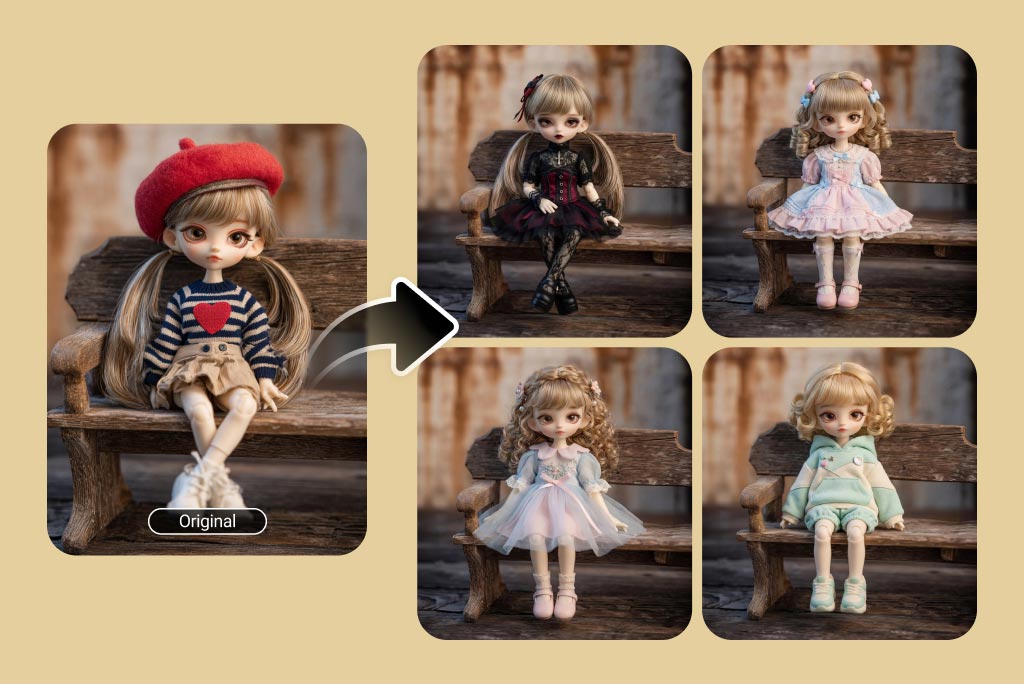 Discover Varied Styles with the Blythe Doll Generator