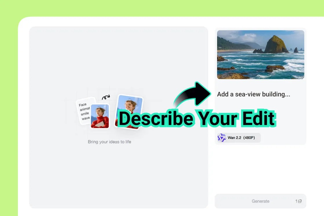 Use text prompts to edit videos instantly