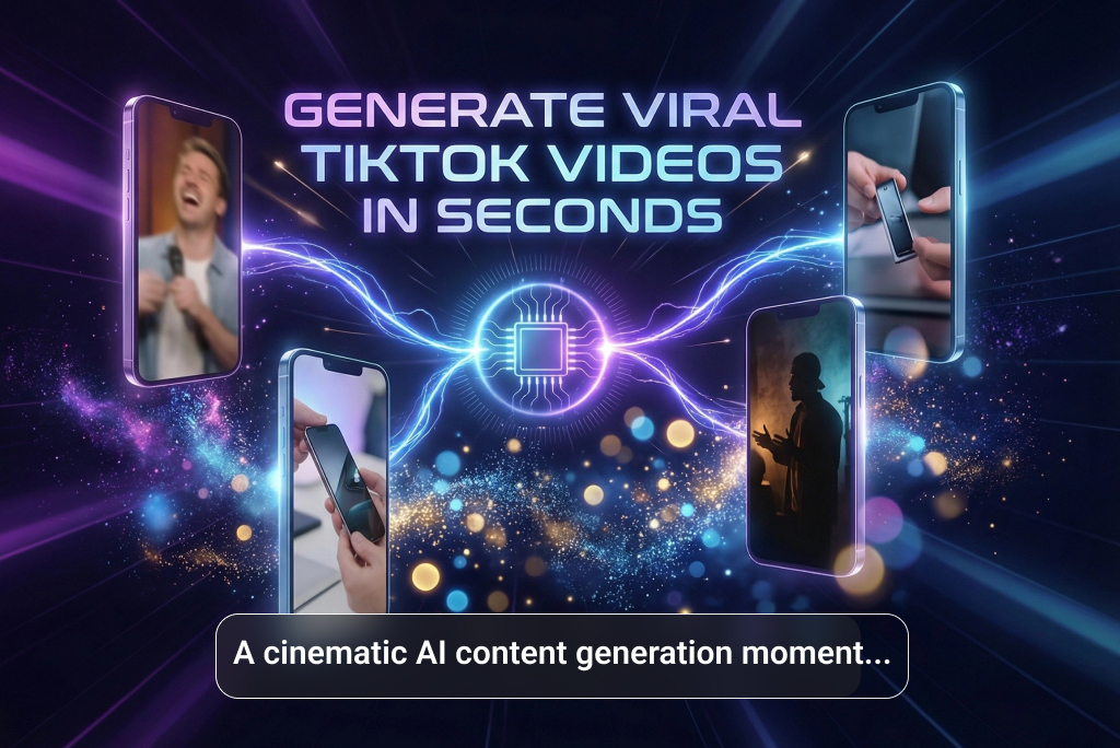 Generate Viral TikTok Videos in Seconds