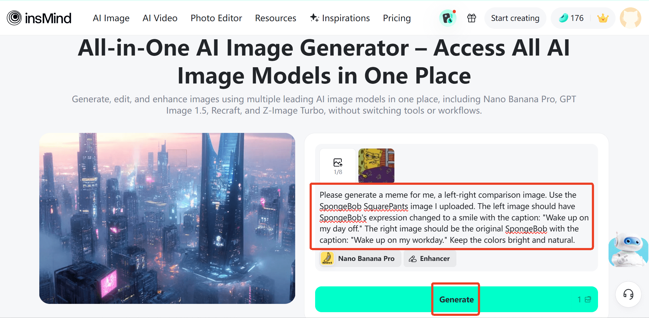 Enter Your Clear Prompt