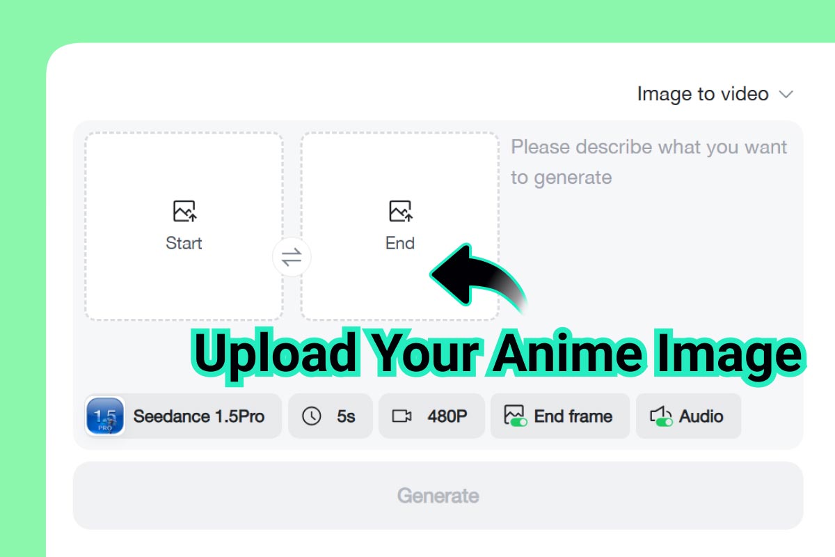 Langkah 1. Unggah Gambar Anime Anda