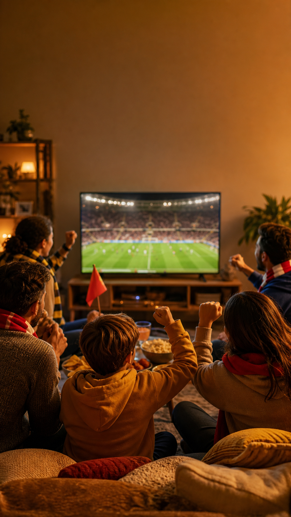 Family Viewing Night FIFA World Cup poster example