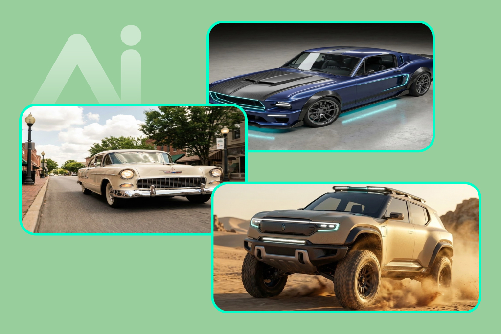 Unlimited AI Car Design Creativity