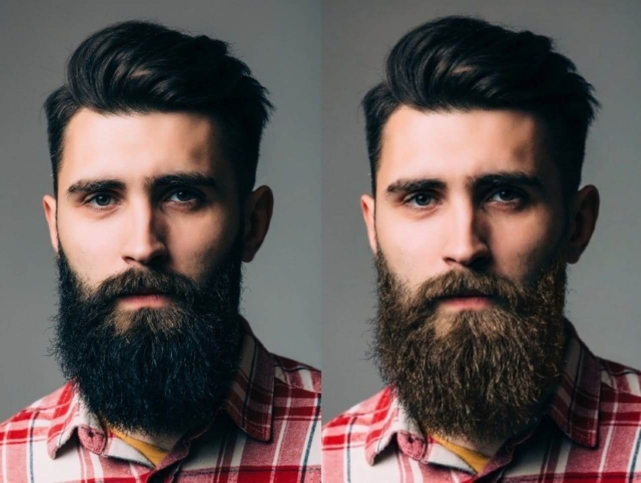 light shade beard prompt