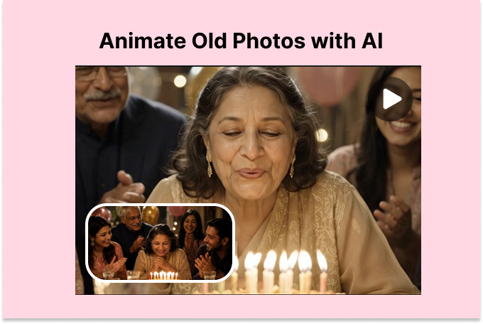 How to Turn Old Photos into a Beautiful Tribute Video with AI How to Turn Old Photos into a Beautiful Tribute Video with AI