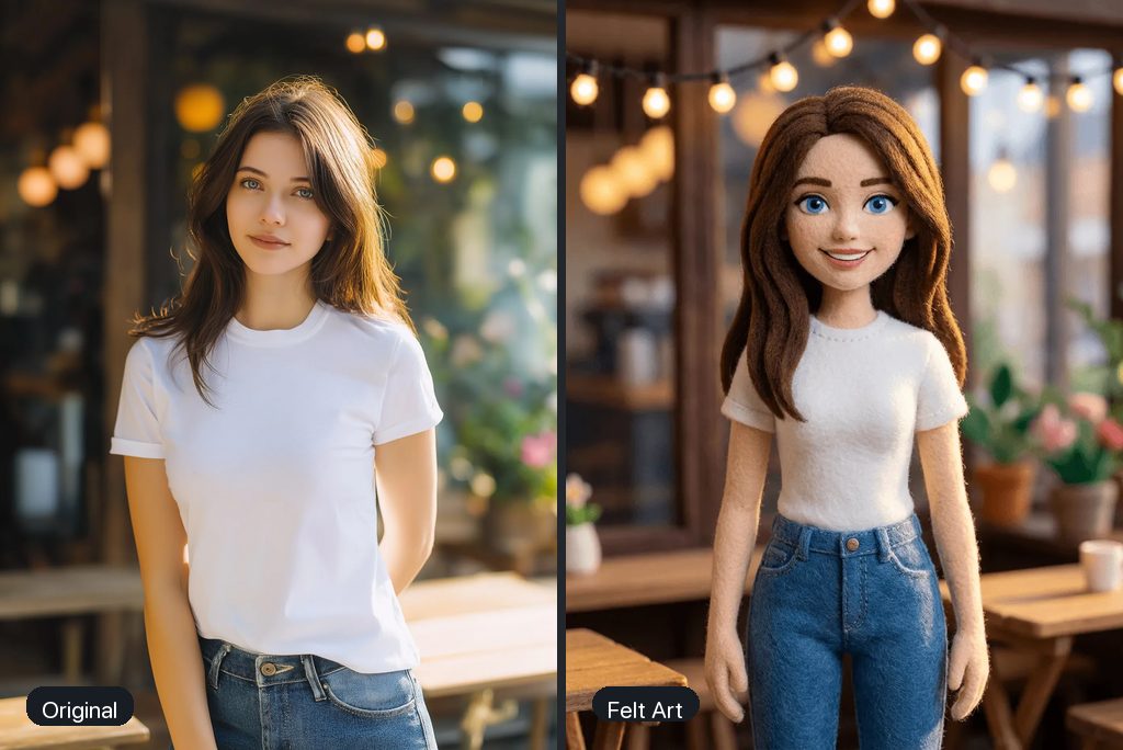 Turn Your Photo into Felt Art