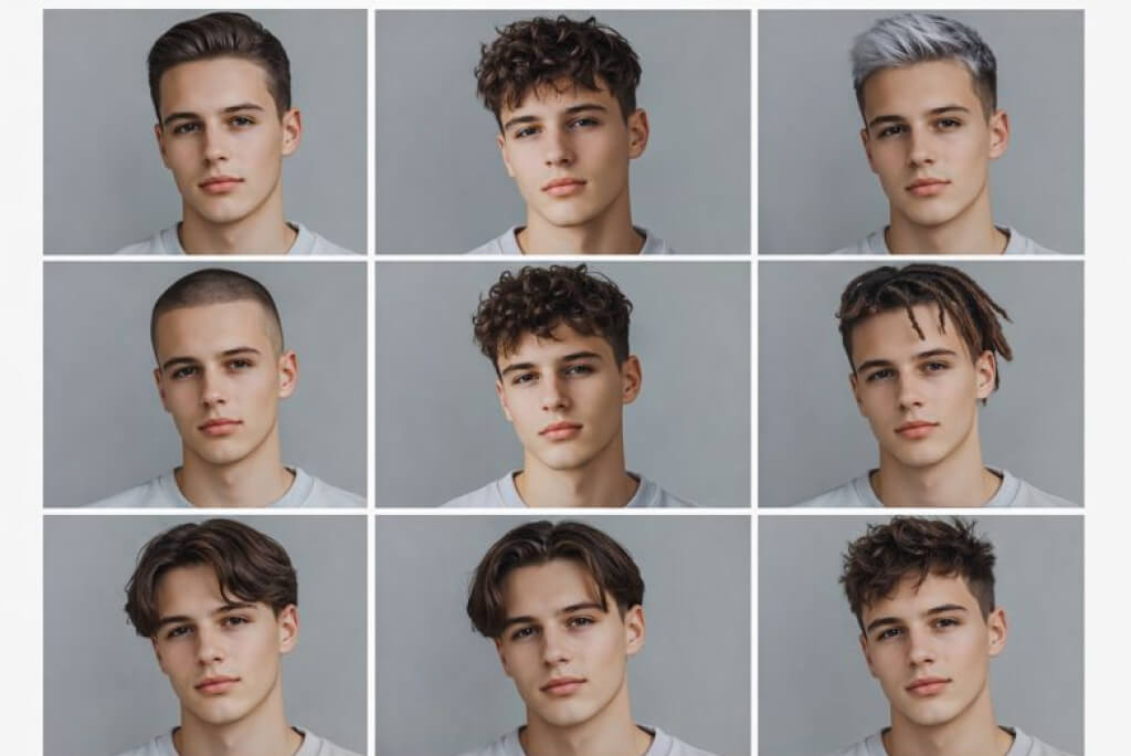 Prompts for 3x3 Trending Men's Hairstyles Prompts for 3x3 Trending Men's Hairstyles