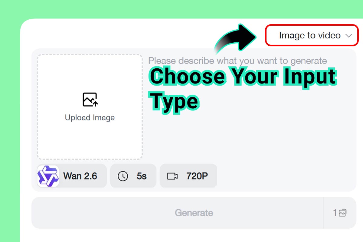 Step 1: Choose Your Input Type