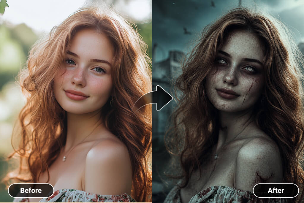 Zombie Filter: Zombify Your Picture Online