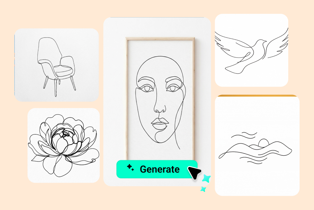 Master the Art of Minimalism with Our One Line Art Generator