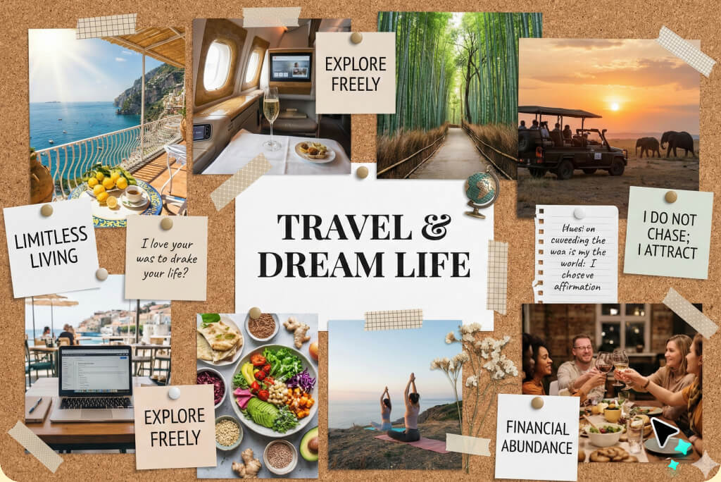 AI Vision Board Generator: Make a Vision Board Online Instantly