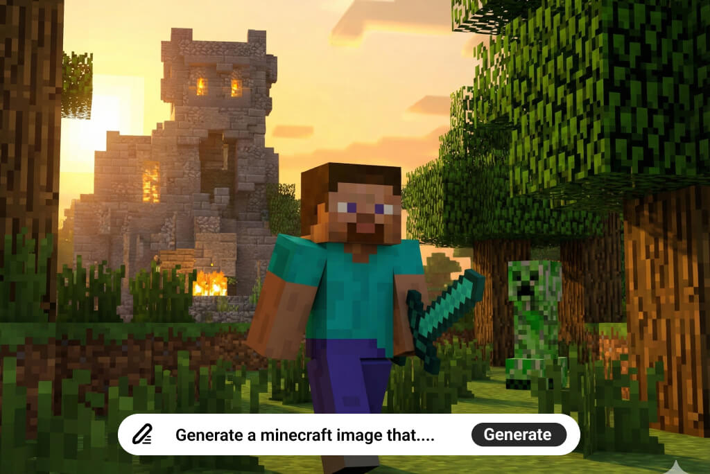 Generate High-Definition Minecraft Images