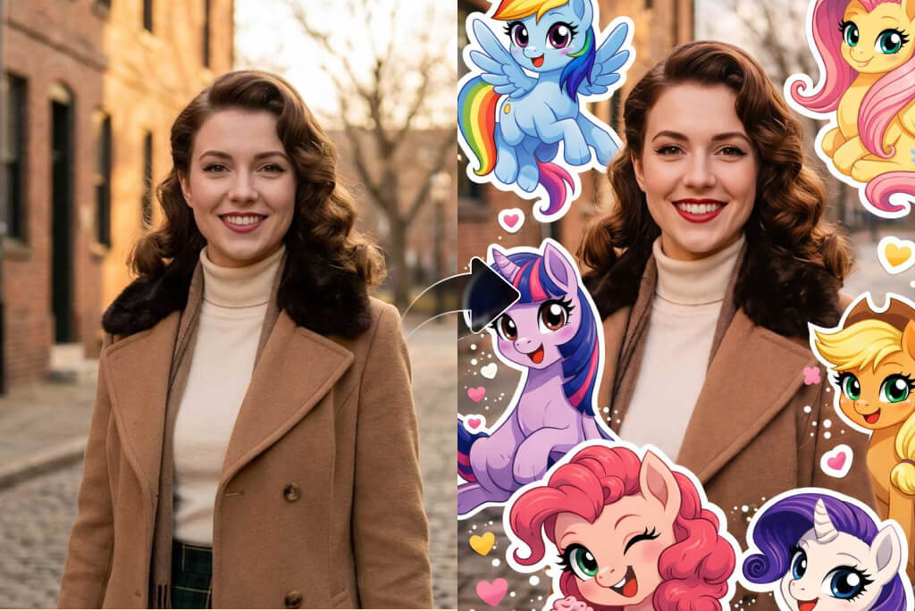 Create 9:16 Sticker-Style My Little Pony Photos Create 9:16 Sticker-Style My Little Pony Photos