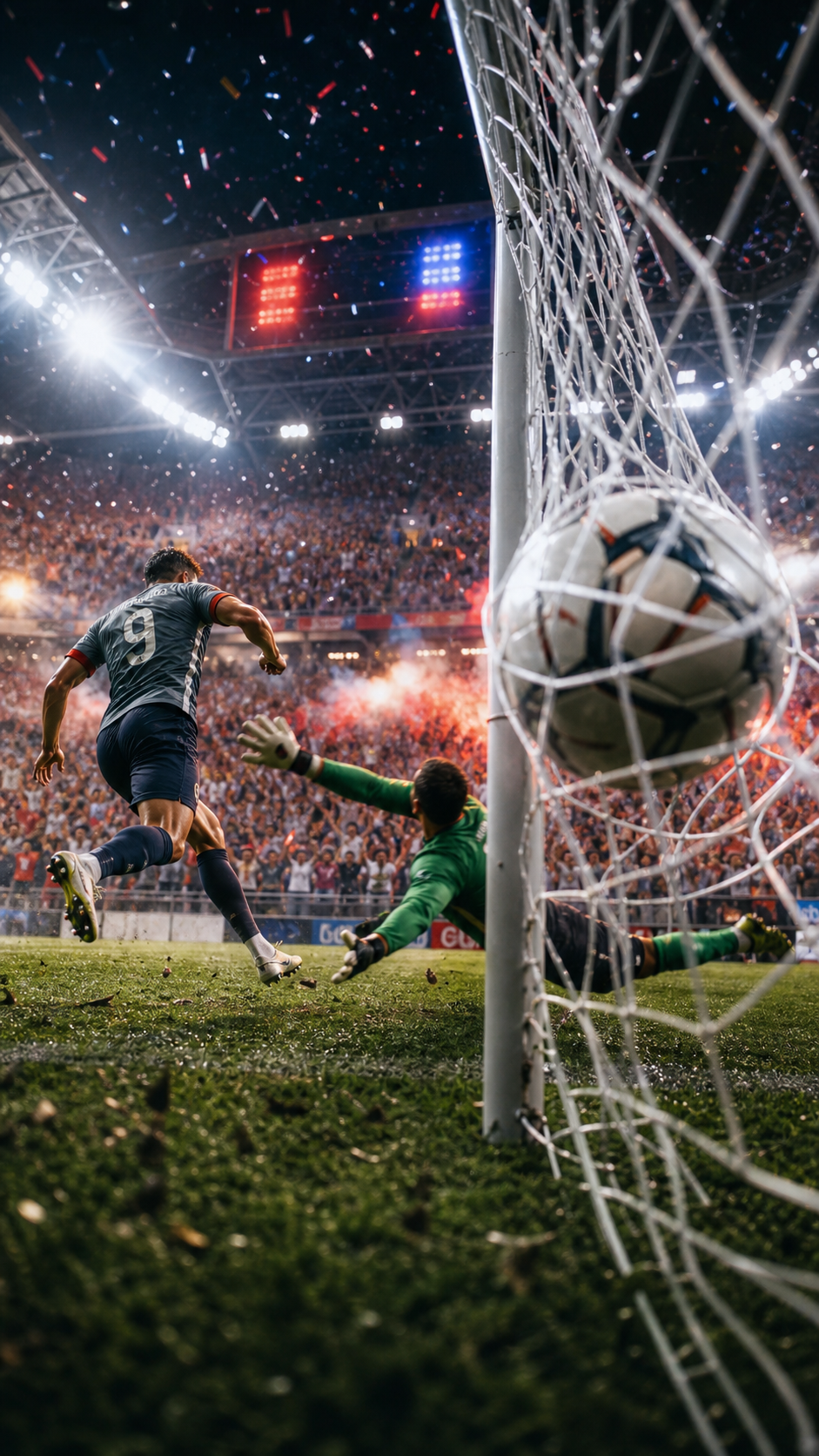 Last-Minute Winner FIFA World Cup poster example