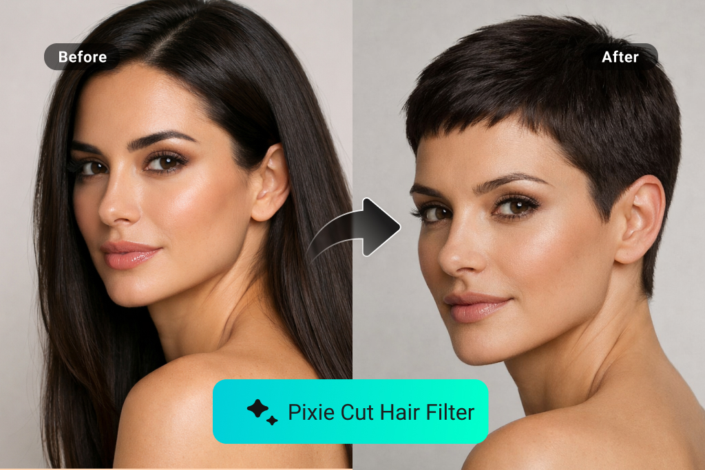 Pixie Cut Hair Filter: How Would I Look With a Pixie Cut?