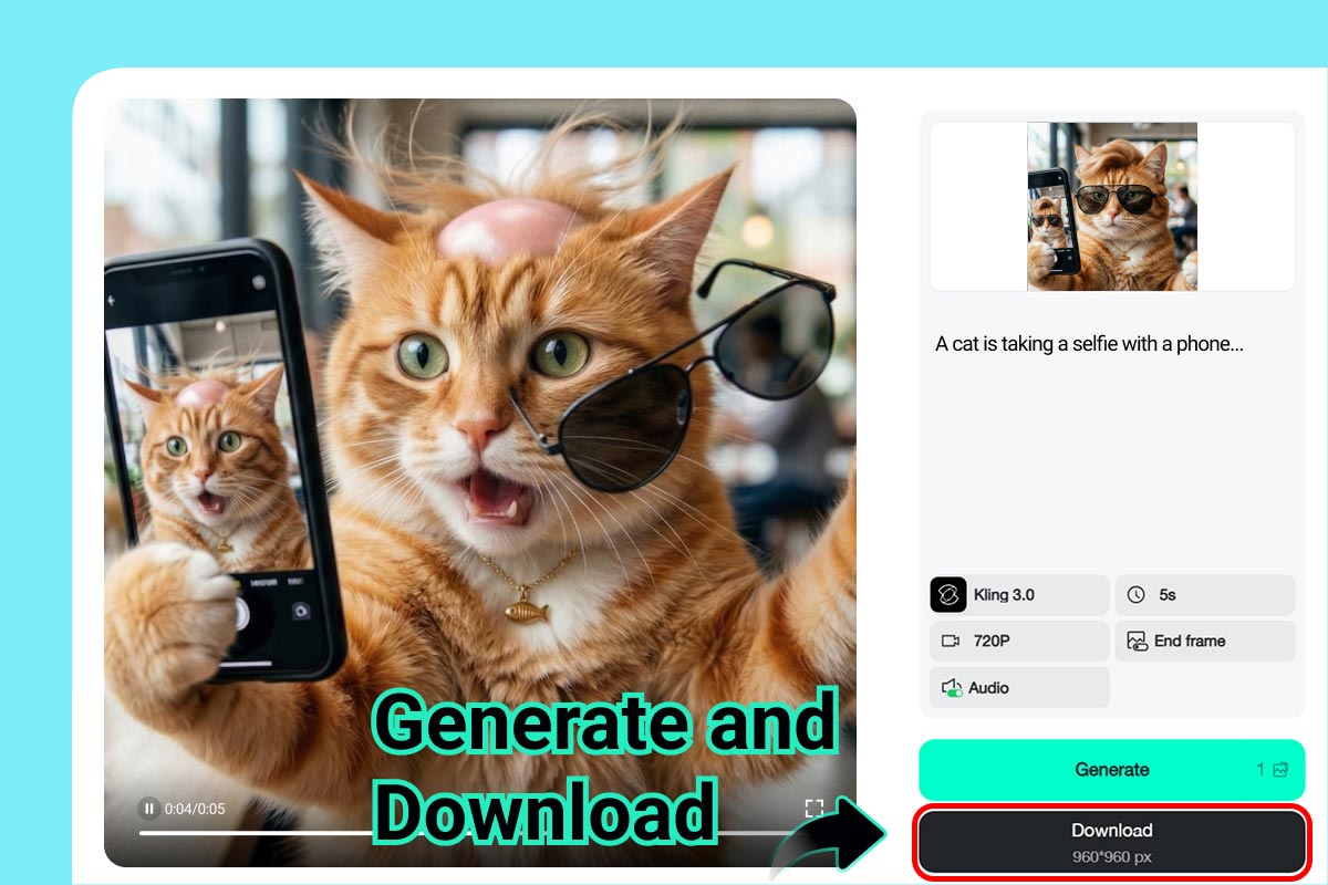 步骤3：生成并下载