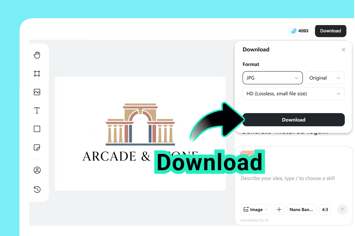Download Your Final Logo Design