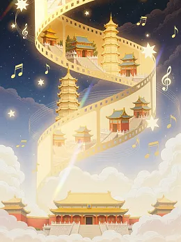 国庆节背景