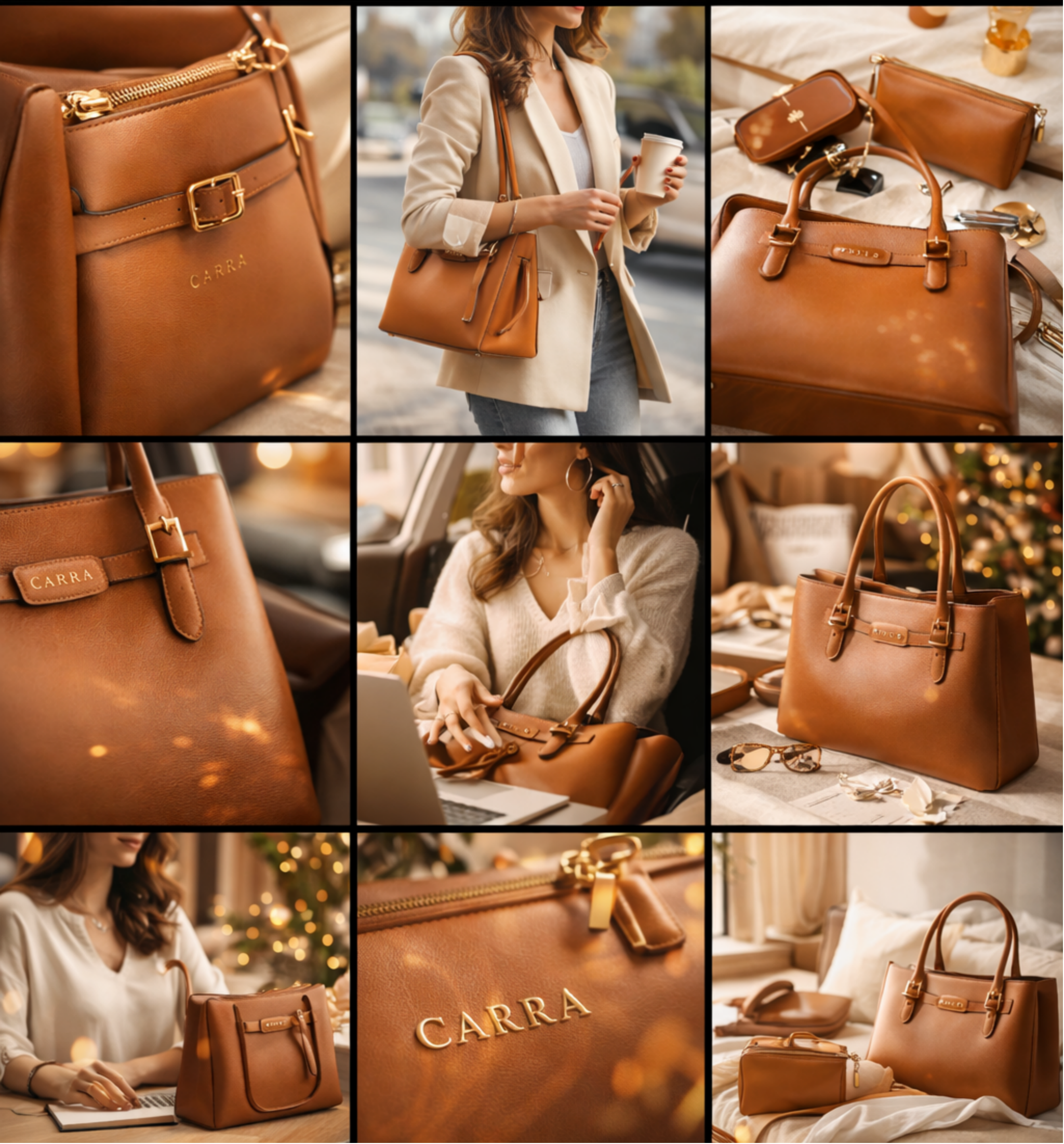 9-grid Product Launch Collage 9-grid product launch collage showcasing a full collection