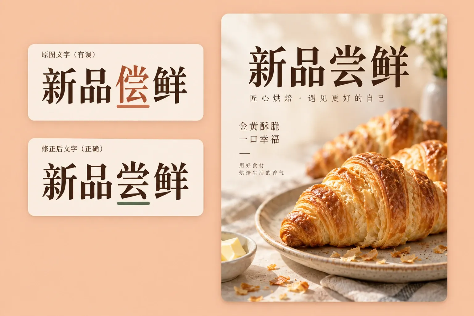 修正图片错字,完善发布内容