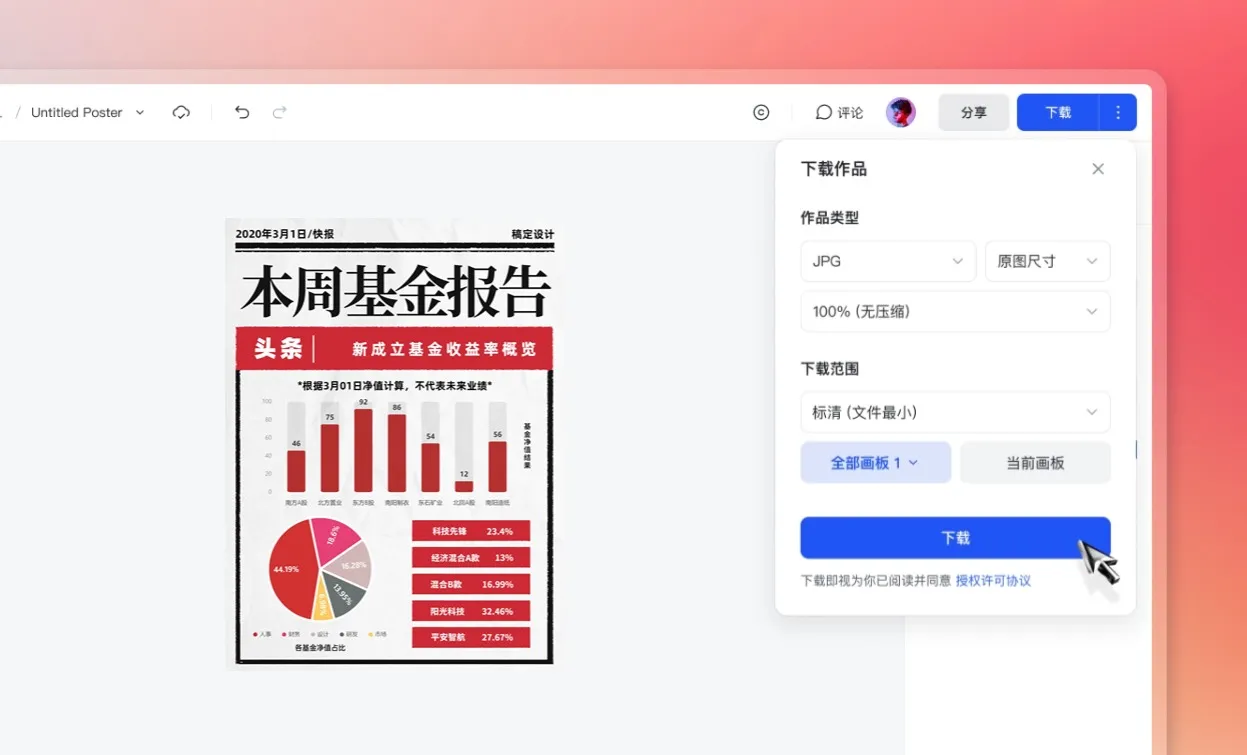 下载/分享数据图
