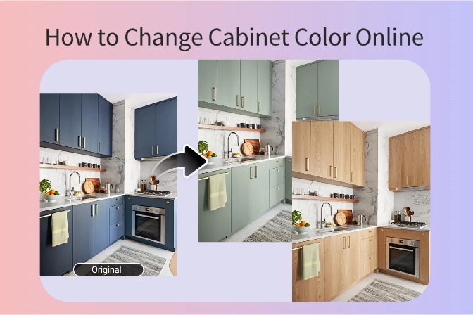How to Change Cabinet Color Using AI: A Smarter Way to Visualize Your Kitchen Makeover. How to Change Cabinet Color Using AI: A Smarter Way to Visualize Your Kitchen Makeover.