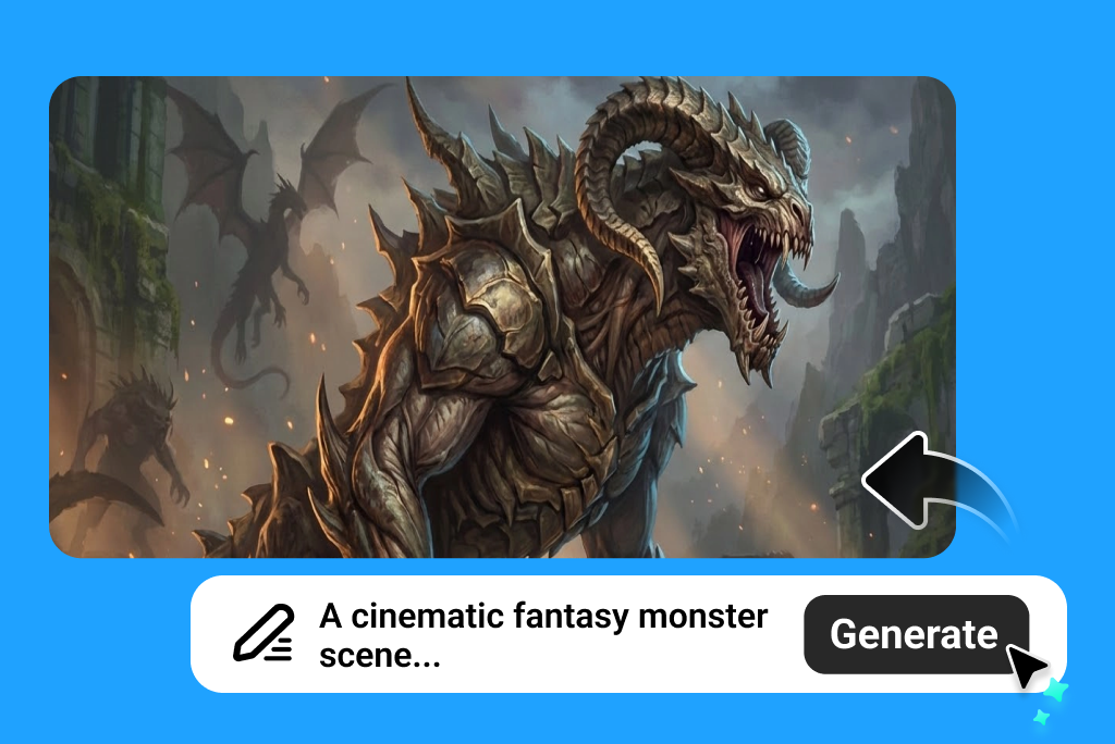 Text-to-Image AI Monster Generator