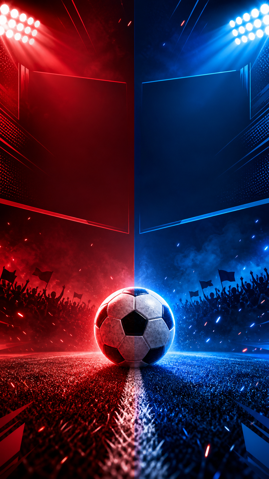 Fixture Announcement FIFA World Cup poster example